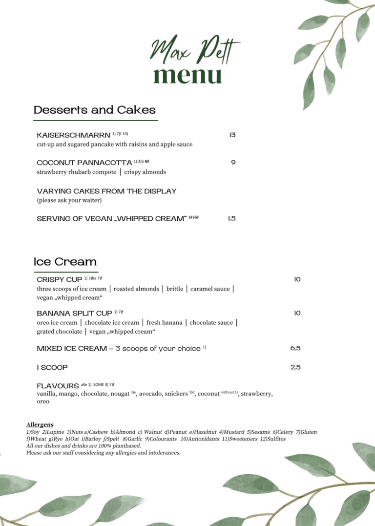 Max Pett Menu english 3