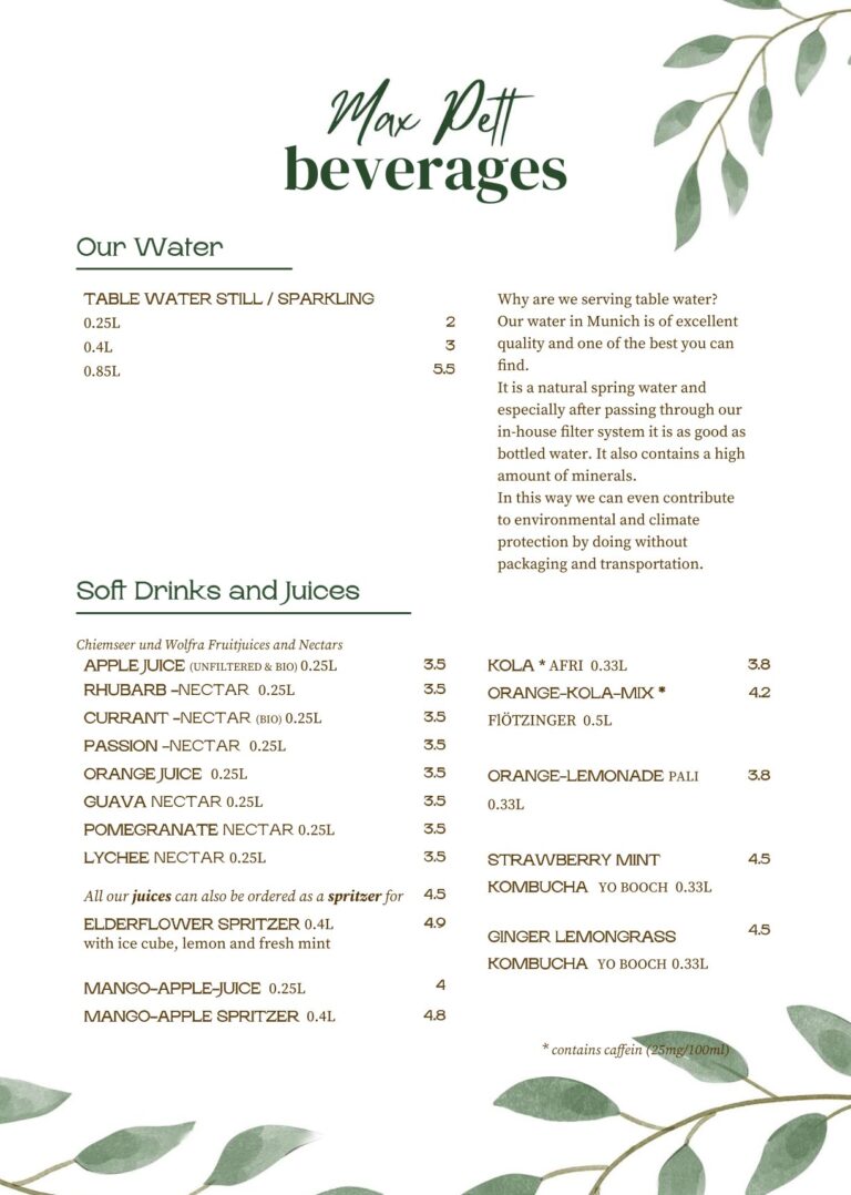 Beverages Max Pett 2